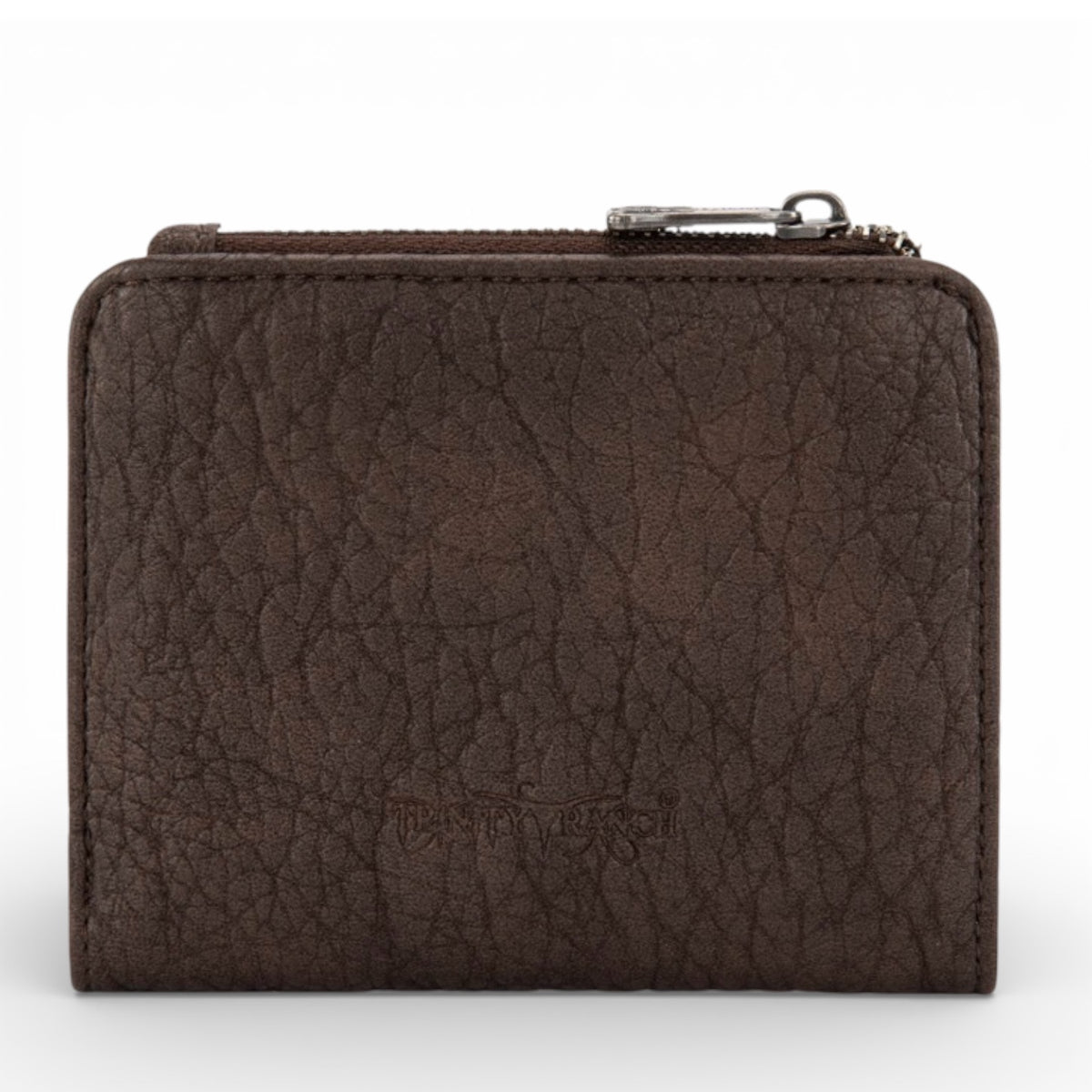 Hair-On Cowhide Tooled Wallet