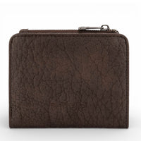 Hair-On Cowhide Tooled Wallet