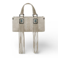 Montana West Western Fringe Concho Mini Crossbody Bag