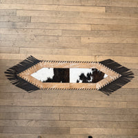Small Cowhide Table Runners - Plain