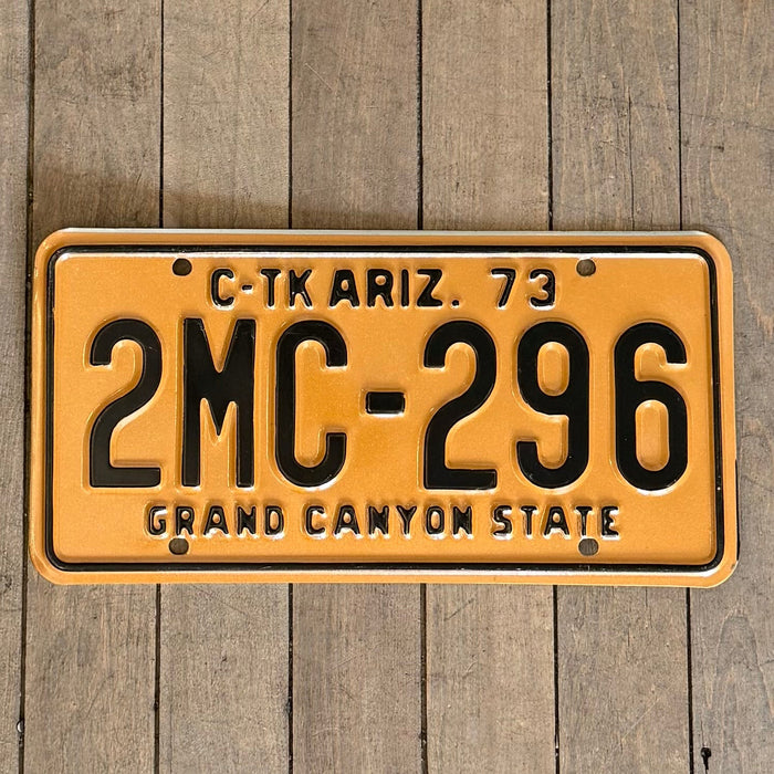 Arizona License Plate