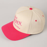 Stay Golden Sunshine Club Embroidery Trucker Hat: Mint / ONE SIZE