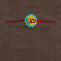 Brown Embroidered Prescott Arizona T-Shirt