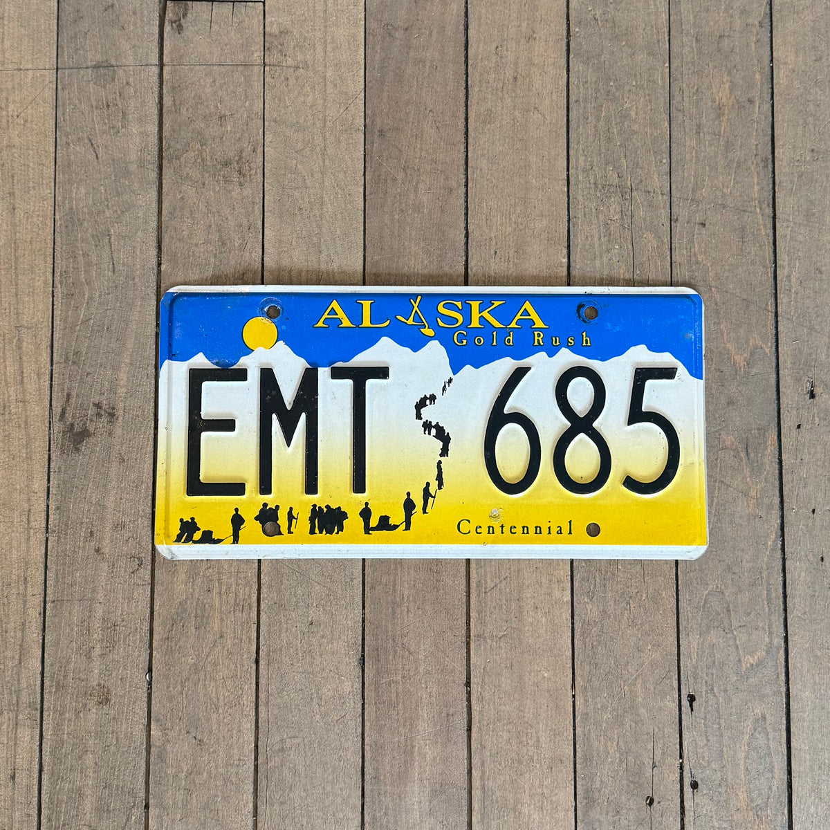 Alaska License Plate