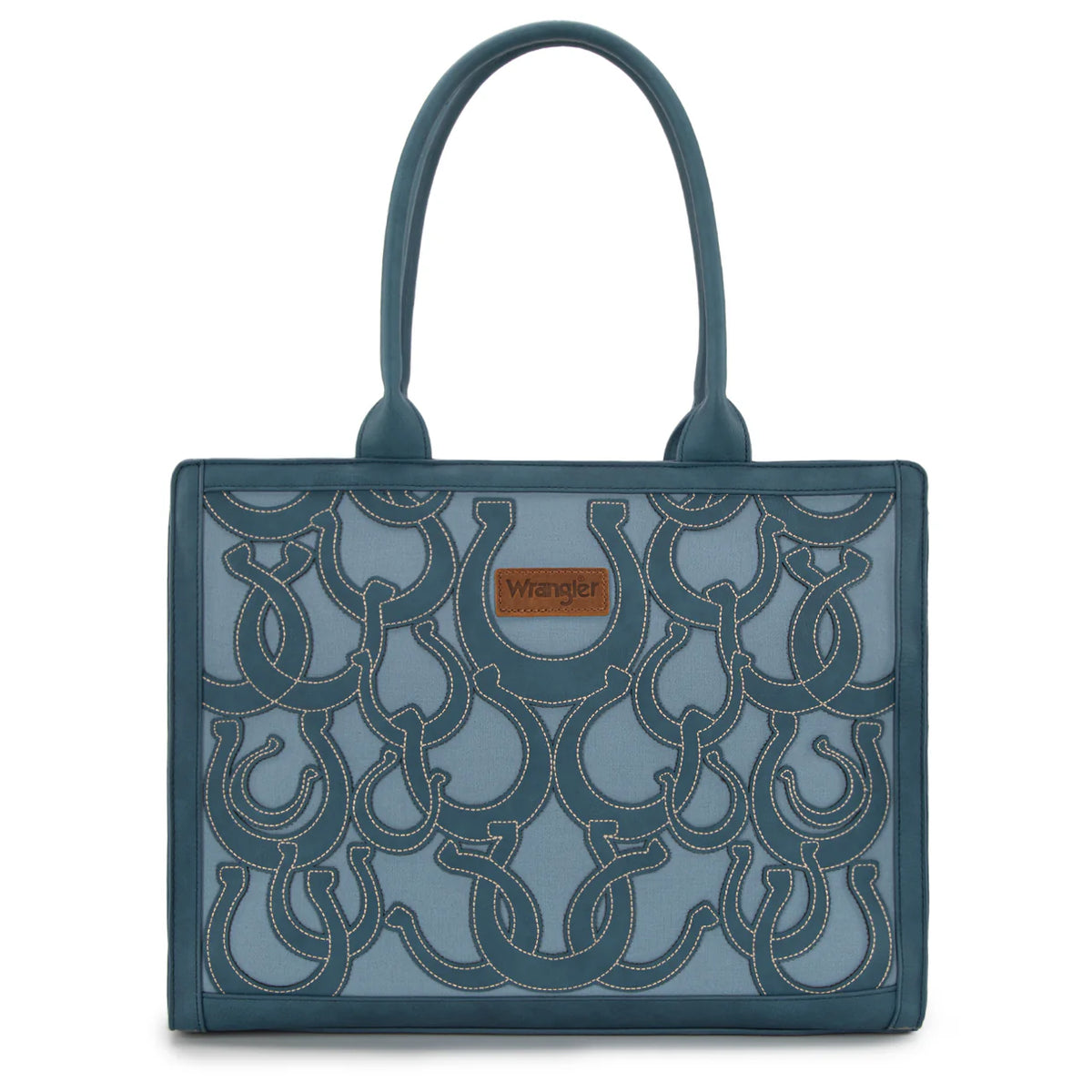 Wrangler Horseshoe Cutout Large Tote Bag