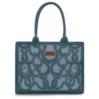 Wrangler Horseshoe Cutout Large Tote Bag