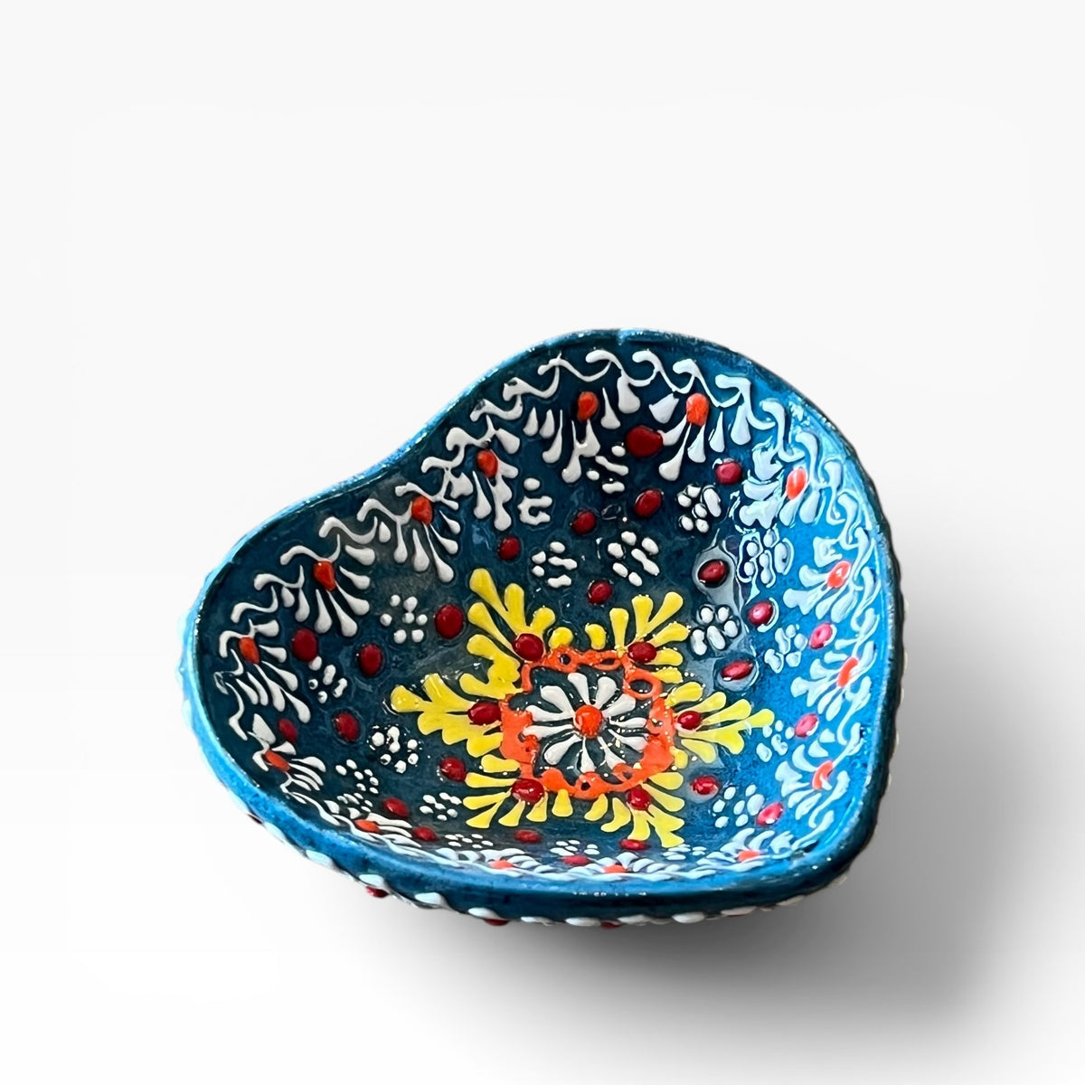 Handmade Turkish  3" Heart Dish