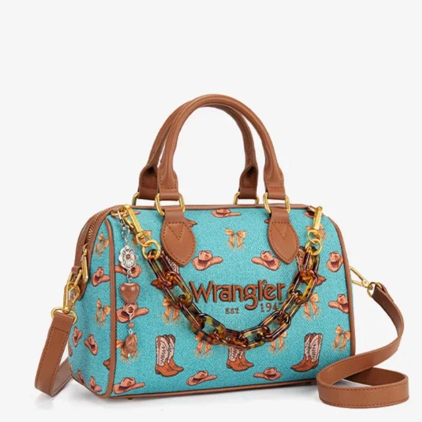 Wrangler Rodeo Icons Western Boston Bag