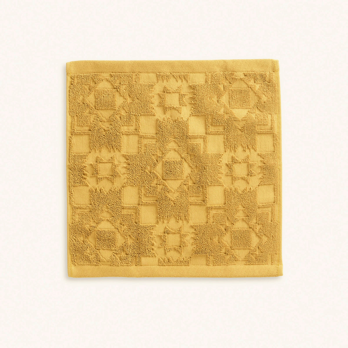 Pendleton Sculpted 3 Piece Towel Set - Ochre