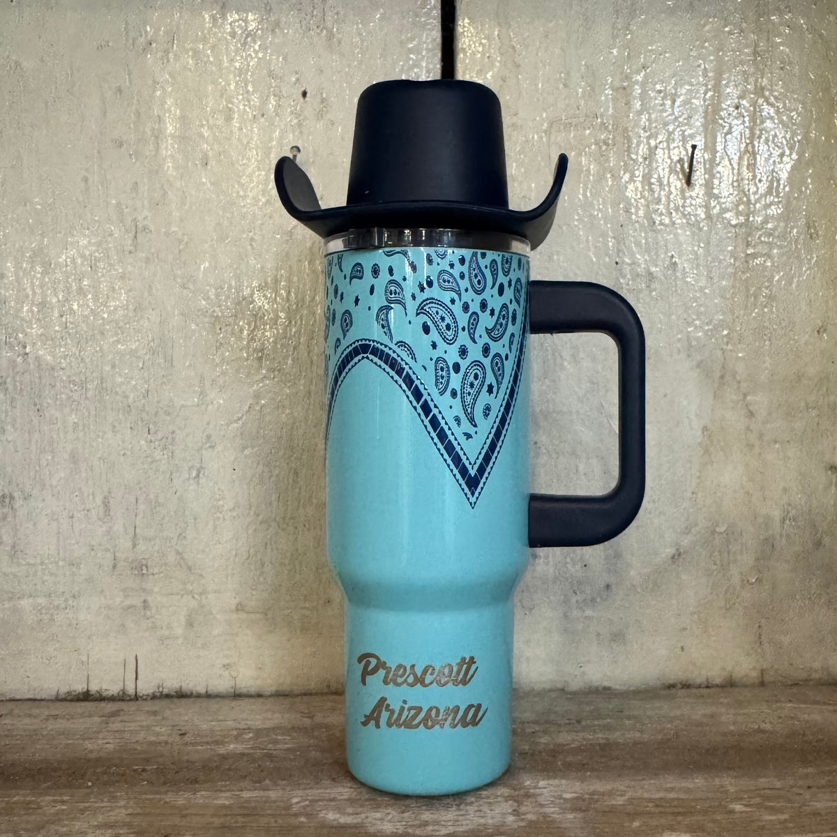 Prescott Bandana/Cowboy Hat 4.5oz Tumbler