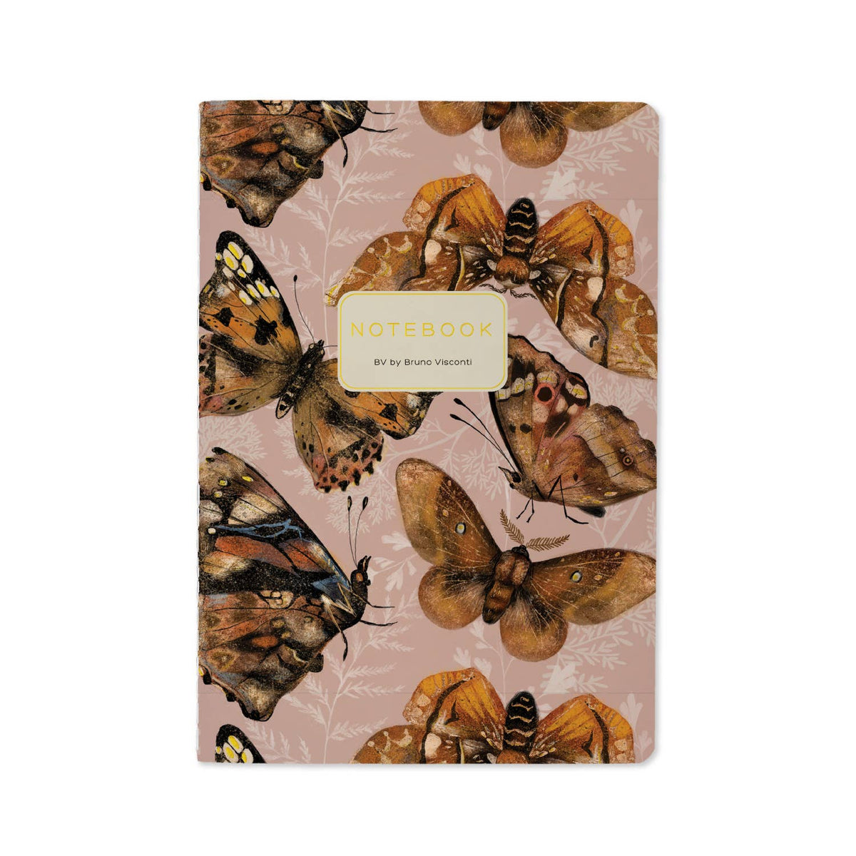 Butterflies on Blush Notebook