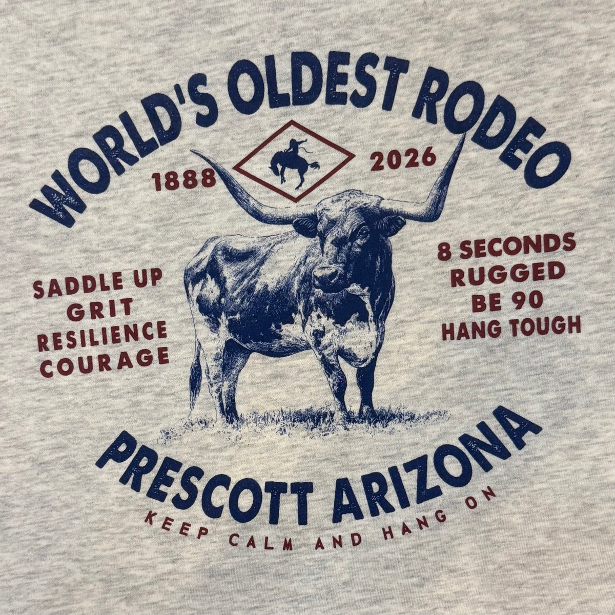 Worlds Oldest Rodeo Longhorn T-Shirt