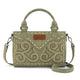 Wrangler Embroidered Swirl Mini Satchel/ Crossbody