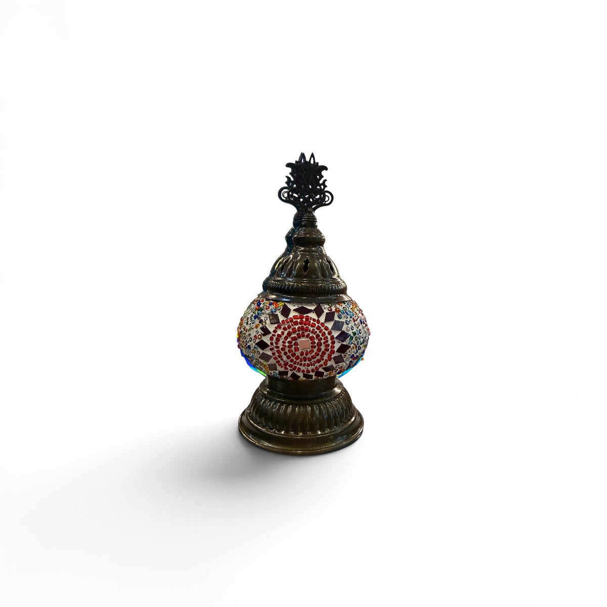 3” Turkish Table Lamp Multicolor