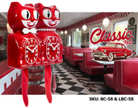 Classic Red Kit-Cat Klock