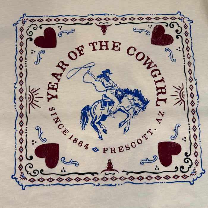 Prescott Rodeo Bronc Women’s T- Shirt