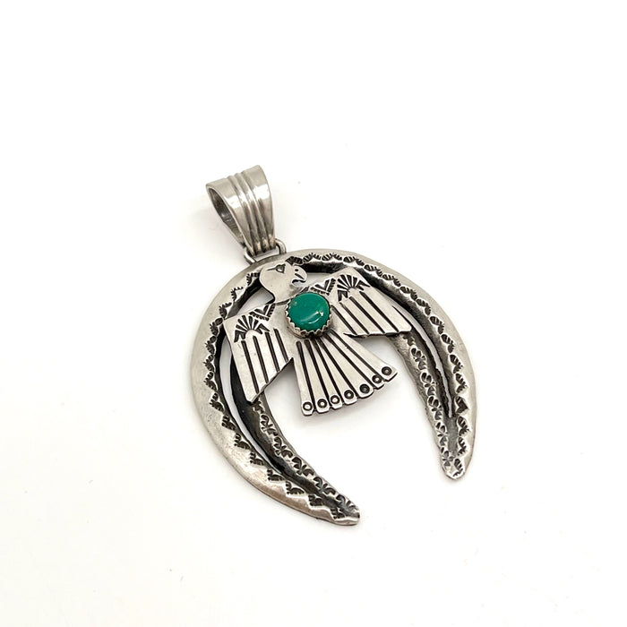Thunderbird Sterling Silver Necklace Pendant