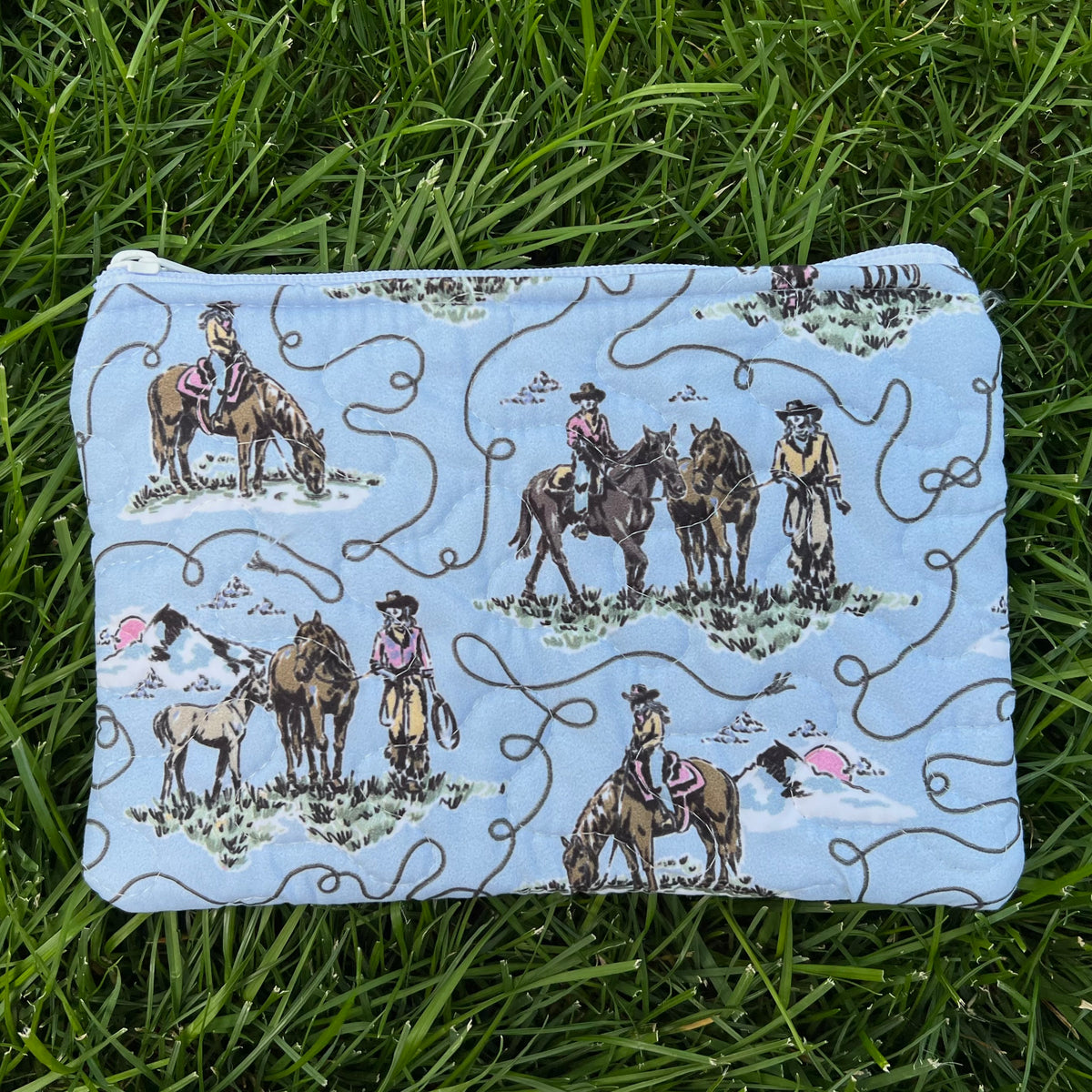 Sierra Cowgirl Small Makeup Bag