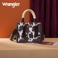 Wrangler Cow Print Tote Crossbody