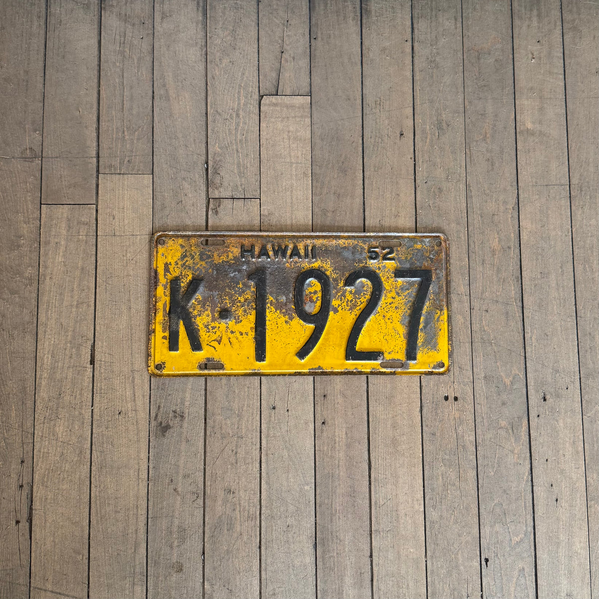 Hawaii License Plate