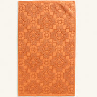 Pendleton Sculpted 3 Piece Towel Set - Persimmon