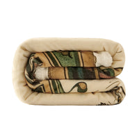 Highland Cow Campfire Sherpa Throw
