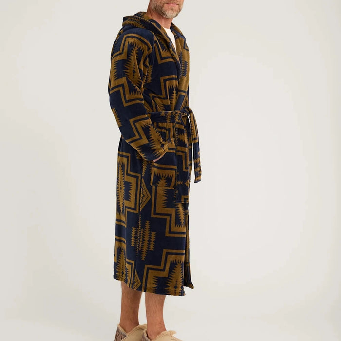 Pendleton Unisex Harding Cotton Terry Velour Robe