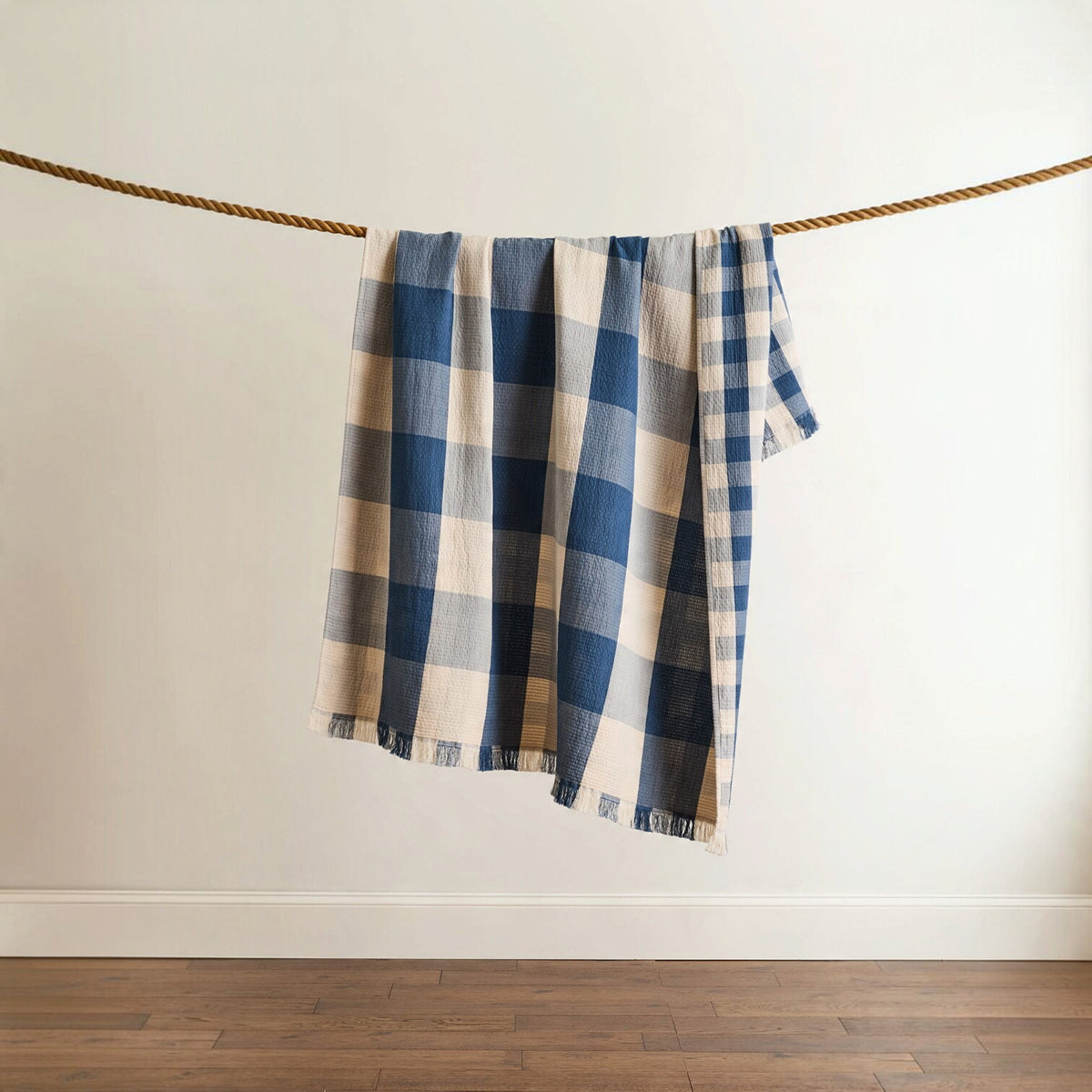 Pendleton Organic Cotton Fringed Throw