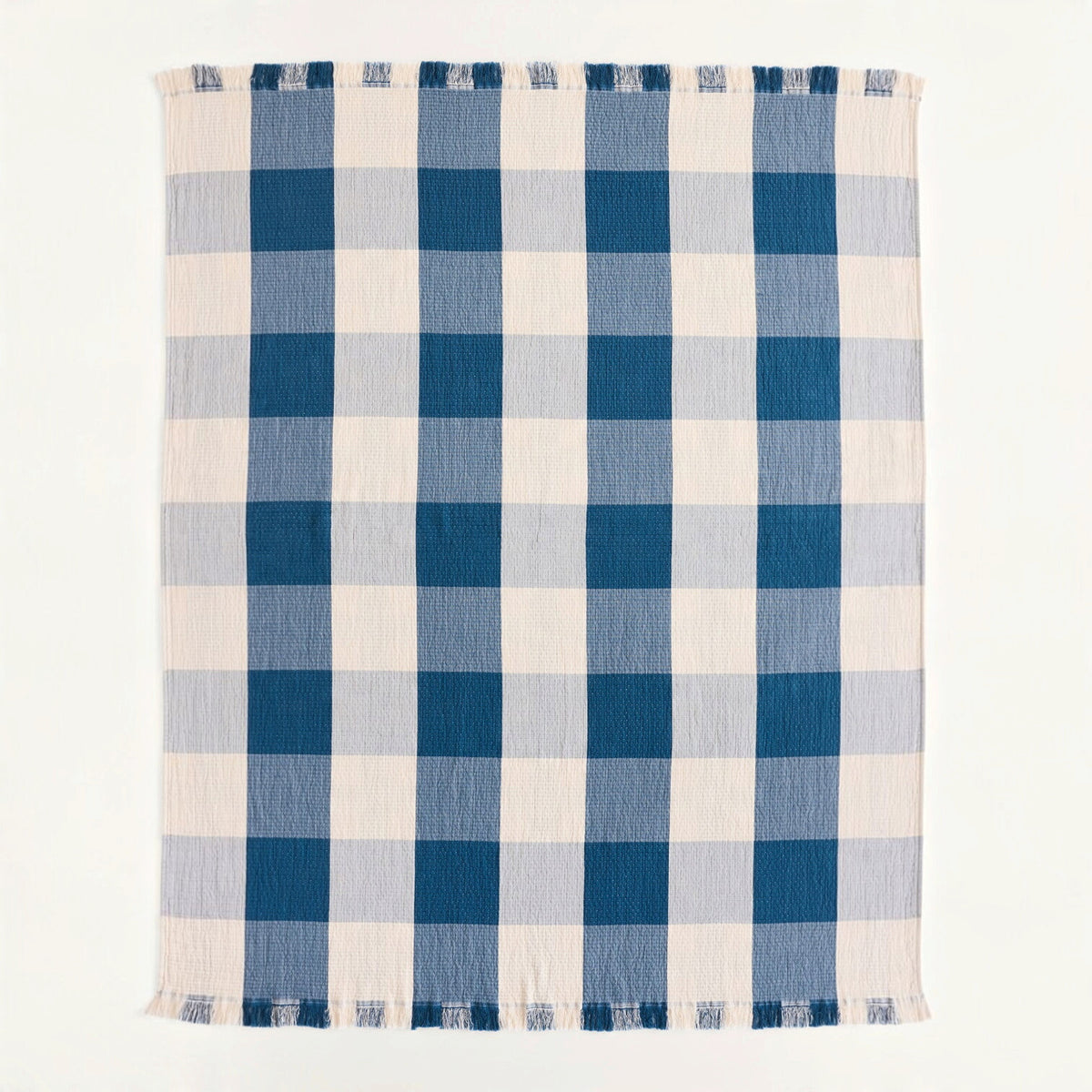 Pendleton Organic Cotton Fringed Throw