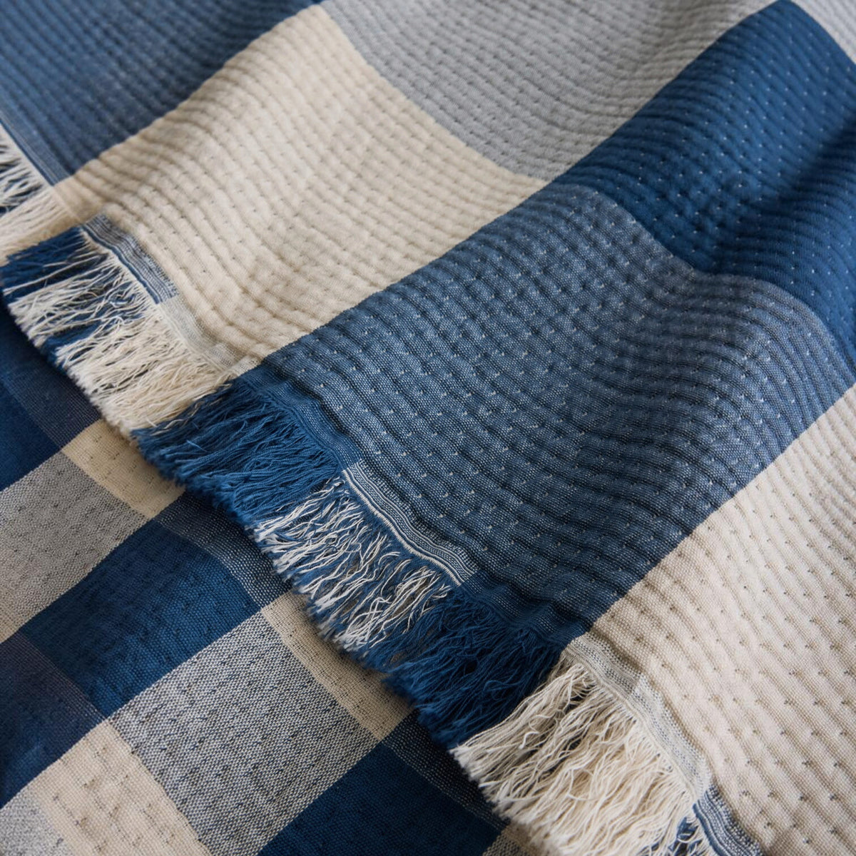 Pendleton Organic Cotton Fringed Throw