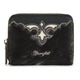 Wrangler Genuine Hair-On Cowhide Zip-Around Wallet