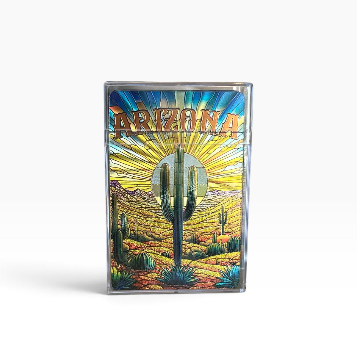 Arizona Stained Glass Playing Cards