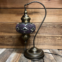Handmade Half a Heart Turkish Lamps - Dark Multicolor