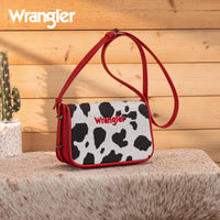 Wrangler Cow Print Crossbody