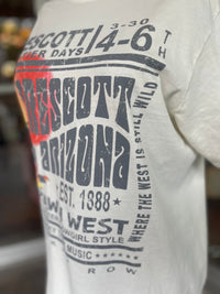 Prescott Frontier Days Drawn West Tee