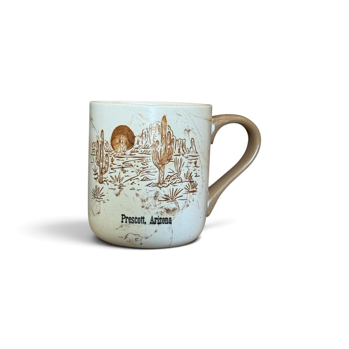 Prescott Arizona Marble Mug