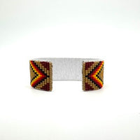 Thick Navajo Made Beaded Bracelet