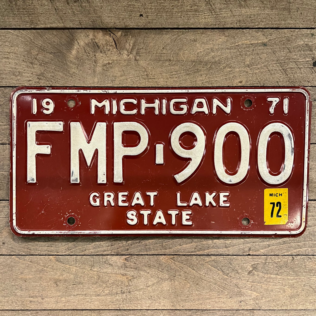 Michigan License Plates