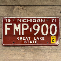 Michigan License Plates