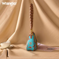 Wrangler Rodeo Icons Braided Handle Shoulder Bag