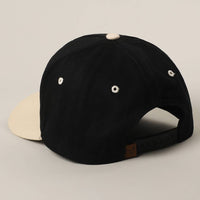 OUTLAW 3D Letter Embroidered Two-Tone Trucker Hat: CRM-BLK / ONE SIZE