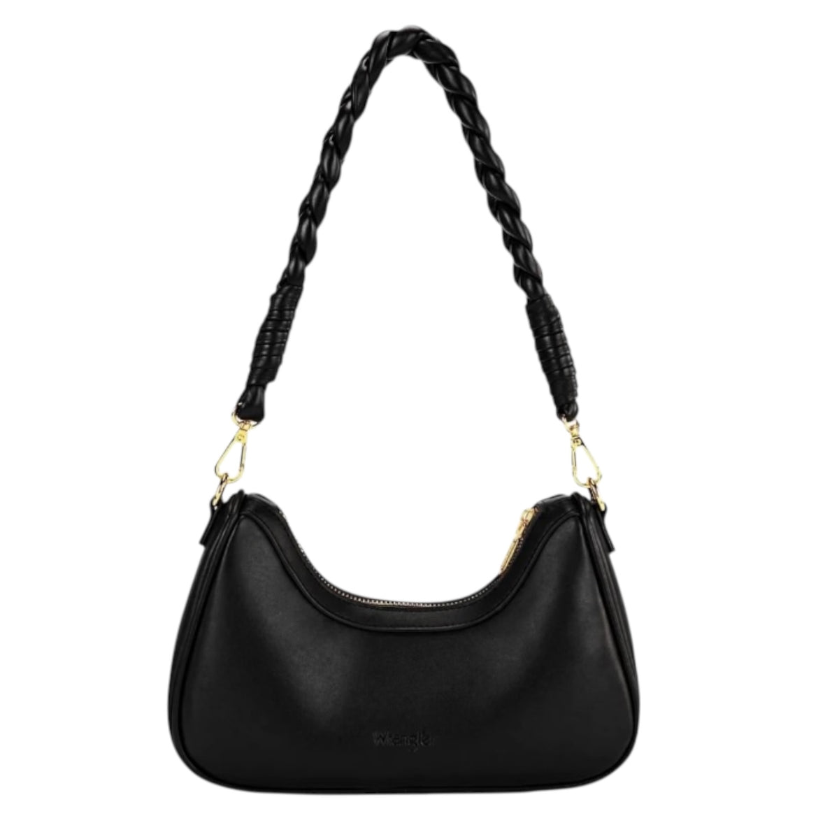 Wrangler Floral Print Braided Hobo Bag