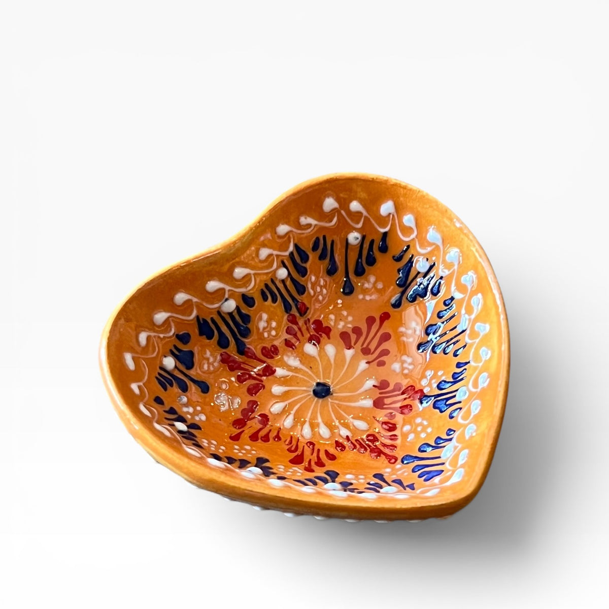 Handmade Turkish  3" Heart Dish