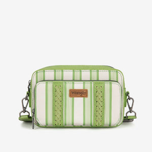 Wrangler Striped Crossbody Purse