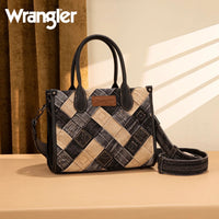 Wrangler Woven Denim Concealed Carry Tote/Crossbody