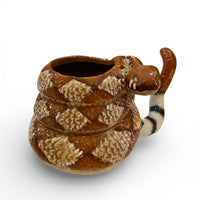 Coiled Snake Ceramic Mug