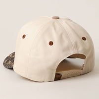 LITERALLY JUST A COWGIRL Leopard Trucker Hat: LEOPARD-BROWN / One Size