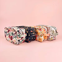 Dopp Kit / Travel Pouch - Forest Flowers