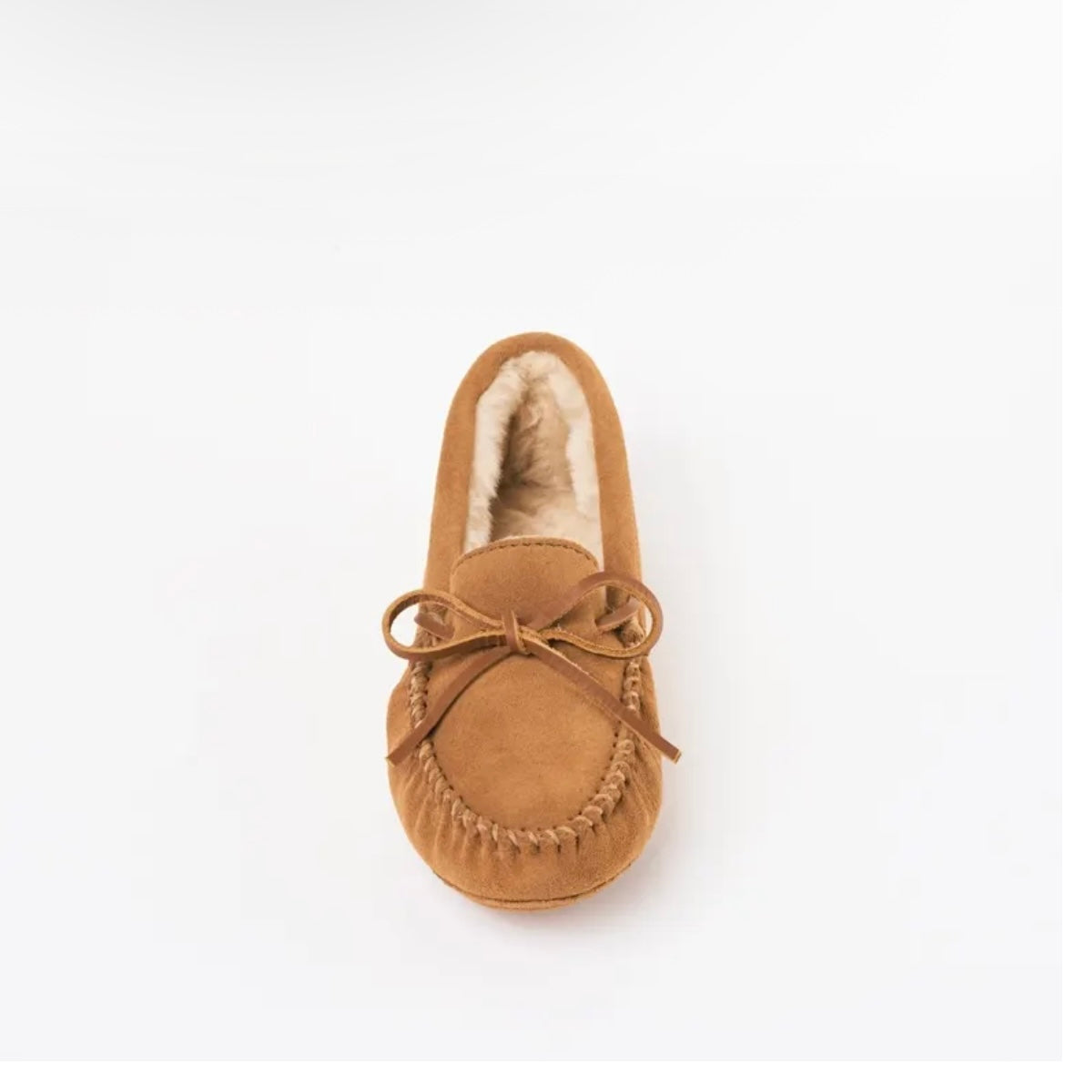 Women's Pile Lined Softsole Minnetonka Moccasins