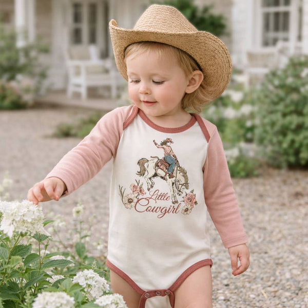 Little Cowgirl Western Rodeo Bodysuit